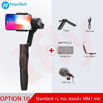 New FeiyuTech  FY Vimble 2 3 Axis Handheld Gimbal Stabilizer For I-Phone HUAWEI Mi 5 Handle Gopro5/4/3 Extended Pole Pk Smooth Q