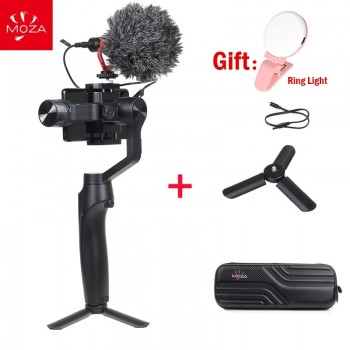 MOZA MINI MI 3-Axis Handheld Smartphone Gimbal Stabilizer for iPhone X 8 8 7 6S Samsung S9 VS Zhiyun Smooth 4 DJI Osmo mobile 2
