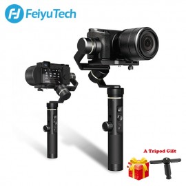 FeiyuTech Feiyu G6 Plus Splashproof Handheld Gimbal Stabilizer for Smartphone Gopro hero Mirrorless cameras sony as6000 black