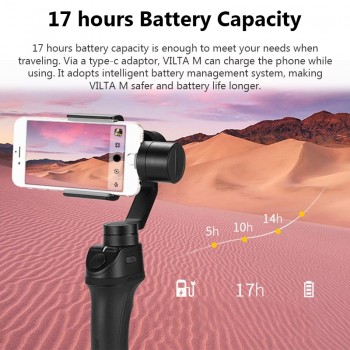 Freevision Vilta-M 3-axis Handheld Gimbal Smartphone Stabilizer for iPhone X 5 6s 8 Samsung GoPro HERO5 4 3 Yi 4K pk osmo 2 dji