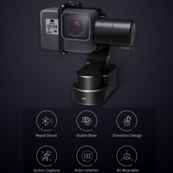 Feiyu FY WG2X WG2 splashproof Wearable 3 Axis Gimbal with 360 Degree Panning Tilting for Gopro Hero/Session 7 6 5 Yi 4K