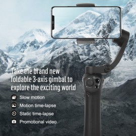 Snoppa Atom 3-Axis Foldable Pocket Sized Handheld Gimbal Stabilizer for iPhone Smartphone GoPro amp; Wireless Charging PK Smooth 4