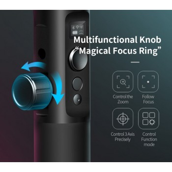 Feiyu tech G6 Plus 3-Axis Brushless Gimbal Camera Stabilizer for Micro-single Canon Sony Action Camera xiao mi Gopro 7 6  5