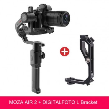 DIGITALFOTO Moza Air 2 Maxload 4.2KG DSLR Camera Stabilizer 3 Axis Handheld Gimbal for Canon Nikon PK DJI Ronin S Zhiyun Crane 2