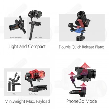 Zhiyun WEEBILL LAB 3 Axis Gimbal for Mirrorless Cameras Max. Payload 3KG 2018 New Series