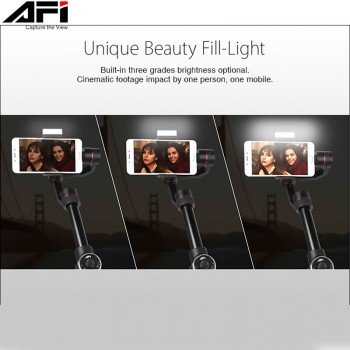 AFI V5 3-Axis Gimbal Smartphone Stabilizer Handheld Gimbal For Iphone X 8 Xiaomi Samsung S9 S8 amp; Action Camera