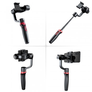 Wewow A-Lite Extendable 3-Axis Smartphone Gimbal Stabilizer Built-in Battery for iPhone for Samsung Huawei Xiaomi Smartphones