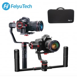 FeiyuTech a2000 3 Axis Gimbal DSLR Camera Stabilizer Dual Single Handheld Grip for Canon 5D SONY Nikon 2000g Payload Bluetooth