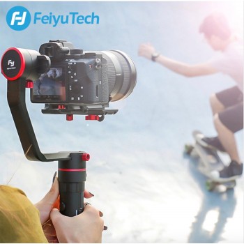 FeiyuTech a2000 3 Axis Gimbal DSLR Camera Stabilizer Dual Single Handheld Grip for Canon 5D SONY Nikon 2000g Payload Bluetooth