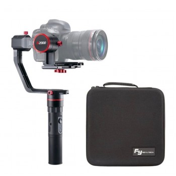 FeiyuTech a2000 3 Axis Gimbal DSLR Camera Stabilizer Dual Single Handheld Grip for Canon 5D SONY Nikon 2000g Payload Bluetooth