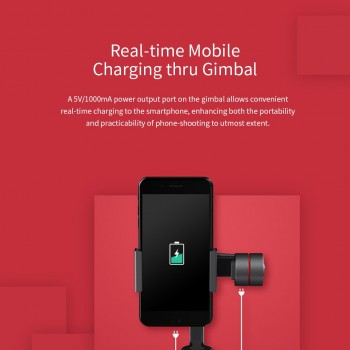Zhiyun Smooth 3 Aluminum 3-Axis Handheld Smartphone Gimbal Stabilizer for iPhone XS Max X 8Plus 8 7Plus 7 6 Samsung S9+ S9 S8 S7