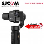 SJCAM Accessories SJCAM SJ8 Series SJ7 STAR SJ6 legend Handheld 3-Axis Gimbal 2 Stabilizer monopod for sj SJ8 plus pro yi 4k cam