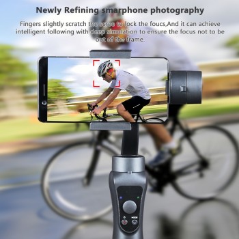 Cheapest Smooth 3-Axis Handheld Gimbal Portable Stabilizer for iPhone 8 X Xiaomi Samsung S9 S8 S7 Smartphone Gopro Action Camera