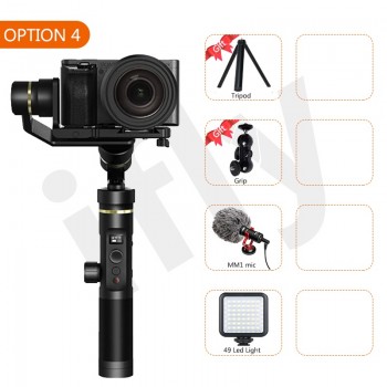 Feiyu tech G6 Plus 3-axis Handheld Gimbal Splashproof Stabilizer for phone Mirrorless Camera Sony a6500 Action Camera Gopro 7