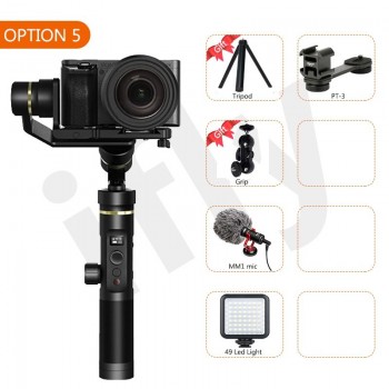 Feiyu tech G6 Plus 3-axis Handheld Gimbal Splashproof Stabilizer for phone Mirrorless Camera Sony a6500 Action Camera Gopro 7