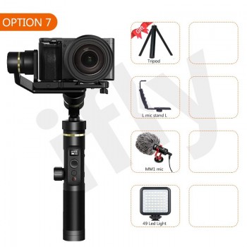 Feiyu tech G6 Plus 3-axis Handheld Gimbal Splashproof Stabilizer for phone Mirrorless Camera Sony a6500 Action Camera Gopro 7