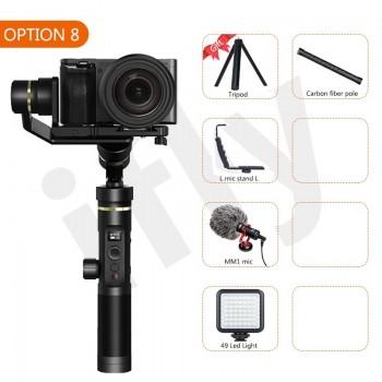 Feiyu tech G6 Plus 3-axis Handheld Gimbal Splashproof Stabilizer for phone Mirrorless Camera Sony a6500 Action Camera Gopro 7