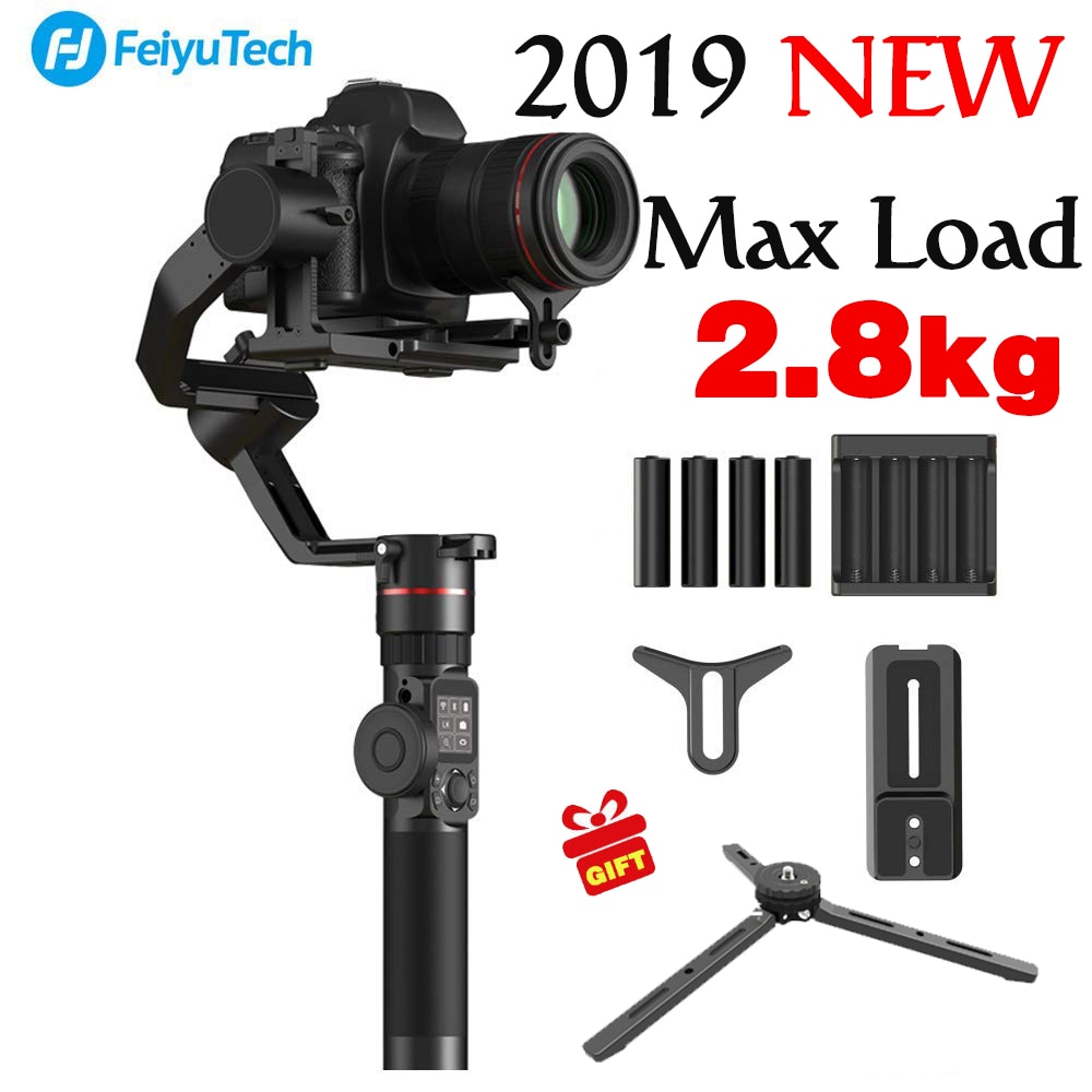 NEWEST FeiyuTech feiyu AK2000 3 Axis Gimbal Stabilizer Handheld for NIKON SONY CANON DSLR Camera Gopro Action 2.8kg Payload