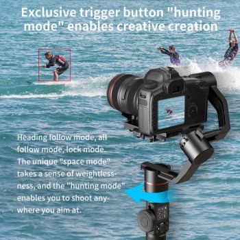 NEWEST FeiyuTech feiyu AK2000 3 Axis Gimbal Stabilizer Handheld for NIKON SONY CANON DSLR Camera Gopro Action 2.8kg Payload