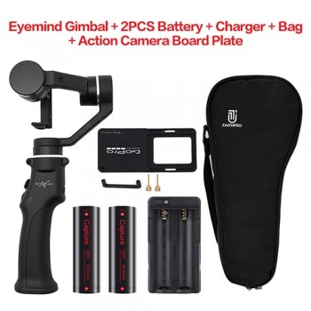 EYEMIND 3-Axis Gimbal Handheld Stabilizer for Smartphone iPhone Andriod Action Camera Yi Gopro Sjcam EKEN VS ZHIYUN Smooth 4