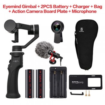 EYEMIND 3-Axis Gimbal Handheld Stabilizer for Smartphone iPhone Andriod Action Camera Yi Gopro Sjcam EKEN VS ZHIYUN Smooth 4