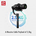 Zhiyun crane plus 3-Axis Handheld Gimbal Stabilizer for Mirrorless DSLR Camera Support 2.5KG POV Mode dji osmo mobile 2