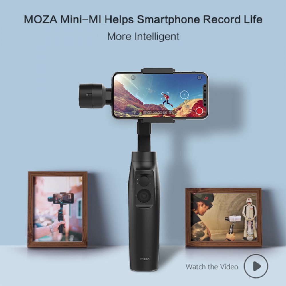 Moza Mini-MI Smartphone Handheld 3 Axis Gimbal Stabilizer action camera selfie phone steadicam Support Weight 300G PK Smooth 4 Q