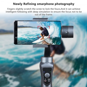 Cheapest Smooth 3-Axis Handheld Stabilizer Portable Gimbal for iPhone X Xiaomi Samsung S9 S8 S7 Smartphone Gopro Action Camera