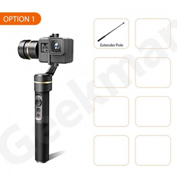 FeiyuTech Newest Version fy G5 3-axis Handheld Gimbal Splashproof For GoPro HERO 7 6 5 4 3 3+ Xiaomi yi 4k SJ AEE Action Cameras