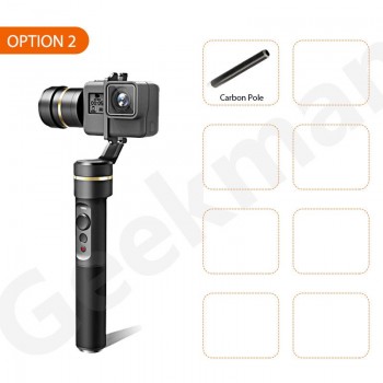 FeiyuTech Newest Version fy G5 3-axis Handheld Gimbal Splashproof For GoPro HERO 7 6 5 4 3 3+ Xiaomi yi 4k SJ AEE Action Cameras