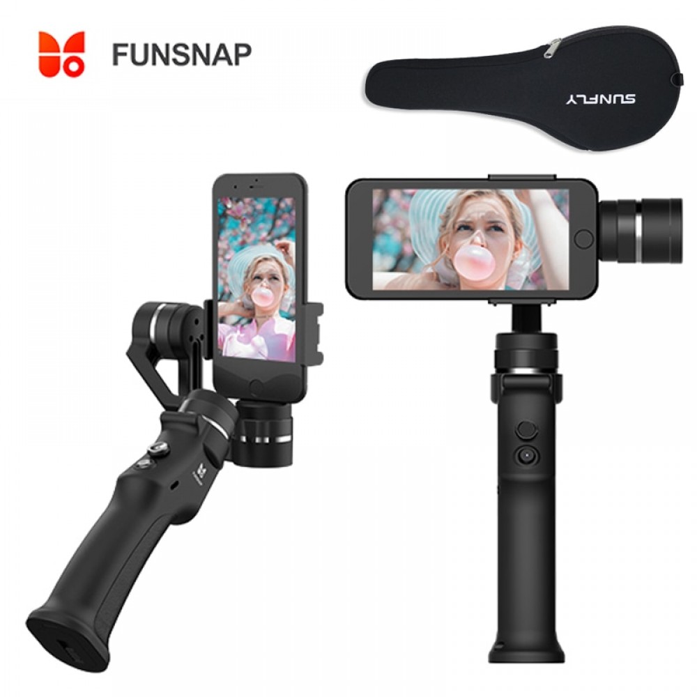 Capture 3-Axis Phone Handle Gimbal Stabilizer For Smartphone GoPro 6 SJcam XiaoYi 4k Camera ZHIYUN FEIYUTECH for iPhone Samsung
