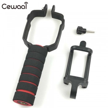 Cewaal Gimbal Stabilizer Bracket Black Plastic Adjustable Outdoor Tray Portable Handheld Stabilizer Kit