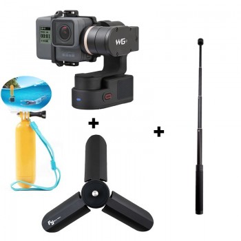 Original FeiyuTech Feiyu WG2X Wearable Mountable 3-axis Waterproof Gimbal Stabilizer for GoPro 6 4 5 Session YI 4K SJCAM AEE