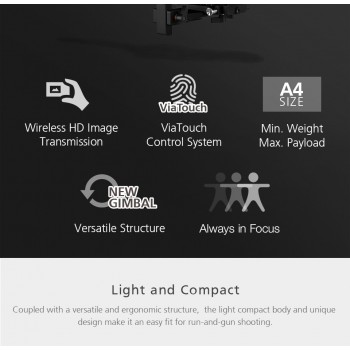 Zhiyun Weebill Lab 3-Axis Brushless Handheld Gimbal Stabilizer for Mirrorless Camera Estabilizar Sony PK DJI Ronin S