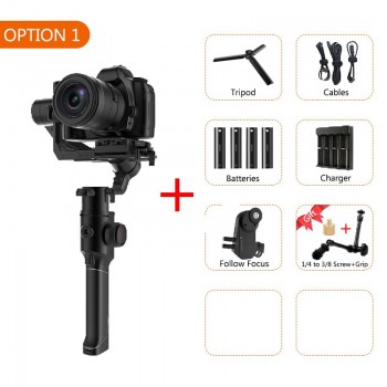 Gudsen Moza Air 2 3-Axis Gimbal Stabilizer for Blackmagic pocket 4k BMPCC Sony A7S A7R3 GH5 DSLR Camera VS DJI Ronin S Moza Air2