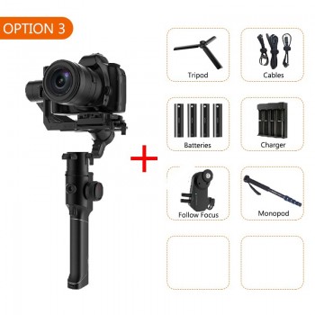Gudsen Moza Air 2 3-Axis Gimbal Stabilizer for Blackmagic pocket 4k BMPCC Sony A7S A7R3 GH5 DSLR Camera VS DJI Ronin S Moza Air2