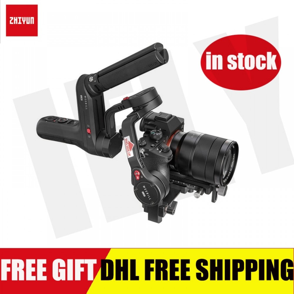 Zhiyun Weebill LAB Gimbal 3-Axis Handheld Stabilizer for Mirrorless Camera Lumix GH5S GH5 Sony A9 A7S2 PK DJI Ronin S Moza