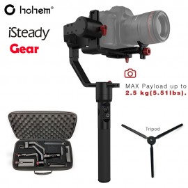 Hohem iSteady Gear 3-Axis Handheld Gimbal Stabilizer for DSLR Mirroless Camera Payload 2.5KG Timelapse PK Zhiyun Crane Plus V2