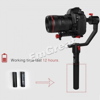 Hohem iSteady Gear 3-Axis Handheld Gimbal Stabilizer for DSLR Mirroless Camera Payload 2.5KG Timelapse PK Zhiyun Crane Plus V2