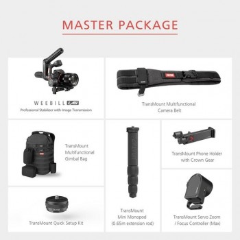Zhiyun Weebill LAB 3-Axis Brushless Handheld Gimbal Stabilizer for Cameras Mirrorless Sony 6300 Canon EOS pk DJI Ronin S