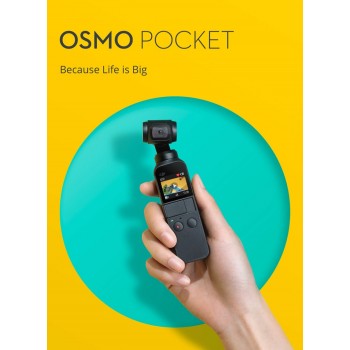 In Stock! DJI Osmo Pocket 3-axis Stabilized Handheld Camera 4K 60fps Video DJI Intelligent Osmo Pocket Phone Gimble