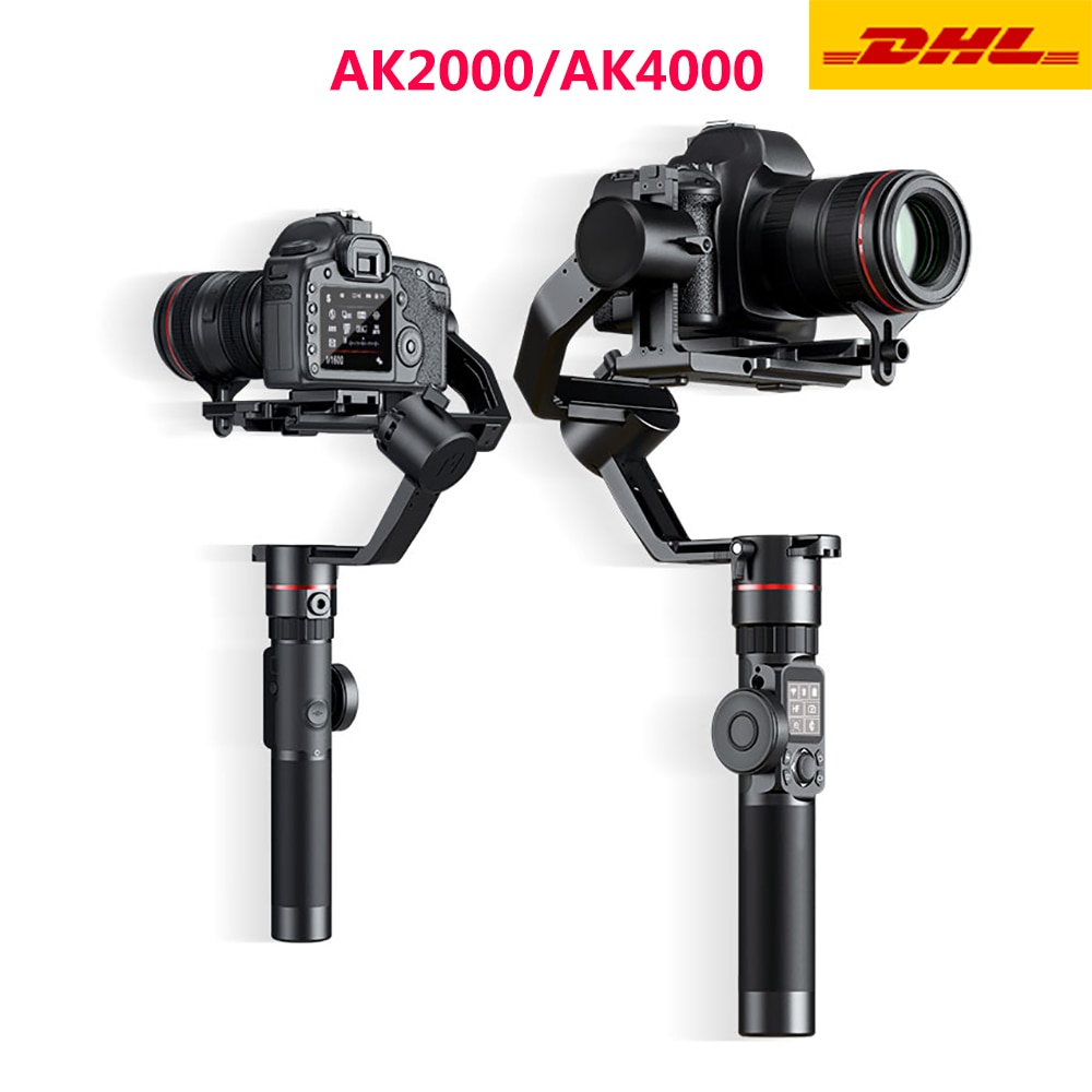 FeiyuTech AK2000 AK4000 3-Axis Camera Stabilizer Handhel Gimbal for Sony Canon 5D Panasonic GH5 Nikon Estabilizador De Camera