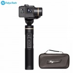 FeiyuTech Feiyu G6 Handheld Gimbal Stabilizer for Action Camera Wifi +BlueTooth Screen Elevation Angle For Gopro Hero 6 5 RX0