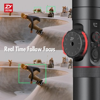 ZHIYUN Crane 2 3-Axis Camera Stabilizer DSLR Camera Stabilizer for Canon Follow Focus Gimbal for Nikon Vs Zhiyun Smooth 4 Gimbal