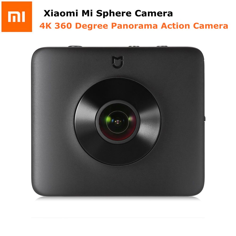Global Version Xiaomi Mi Sphere Camera 4K 360 Panorama Action Camera Ambarella A12 Chipset 6-Axis Anti-Shaking IP67 Waterproof