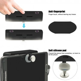 SVPRO VR Camera Wide Viewing Angle Dual Lens Virutal Reality Double Image HD 3D Video Pano 360 Camera For Android