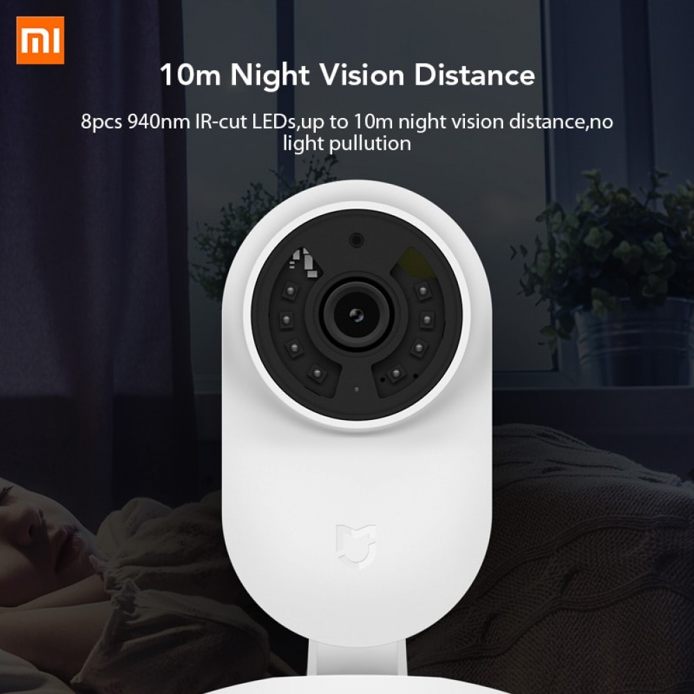 Xiaomi Mijia 1080P IP Camera 130 Degree FOV Night Vision 2.4Ghz Dual-band WiFi Xioami Home Kit Security Monitor CCTV