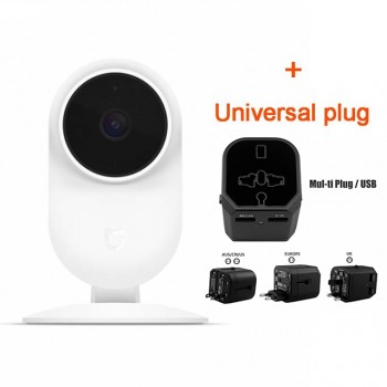 Original Xiaomi Mi Mijia 1080P Smart IP Webcam 130 Degree 2.4G Wi-Fi 10m Infrared Night Vision + NAS Mic Speaker Mi Home Cam
