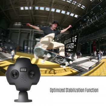 Insta360 Pro 360 VR Camera 7680 25MP 8K 3D Live Streaming Camera 100fps Slow Motion Double Anti-shake 360 Degree Video Camera