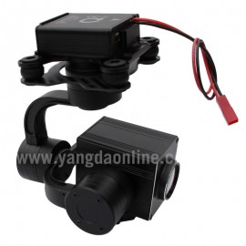 Zoom Camera for Drone 1080P 10X and UAV Drone Camera Gimbal Stabilizer for Aerial Cinematography Inspection Rescue Surveillance